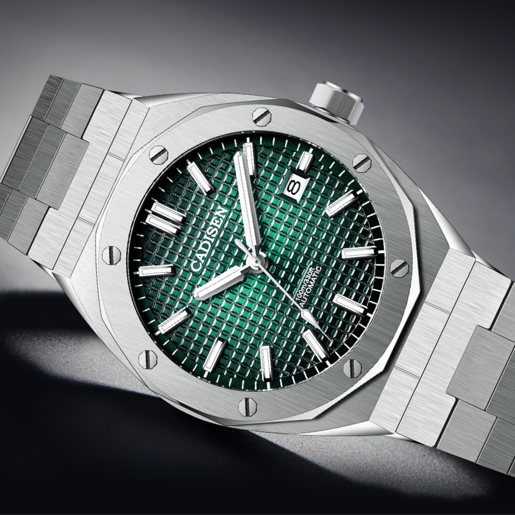 Cadisen Lucent Series Emerald Silver