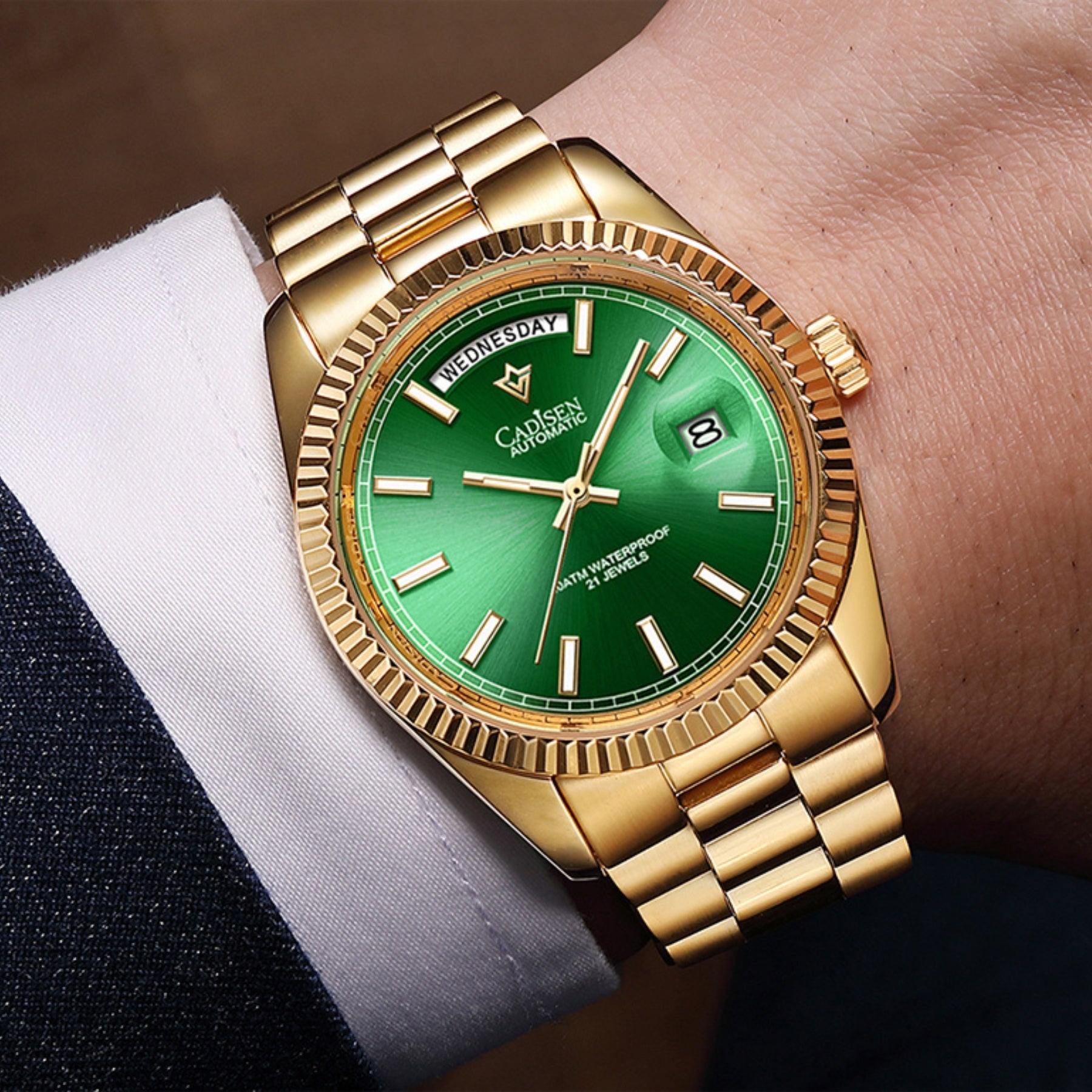 Cadisen Cavalier Series Golden Emerald