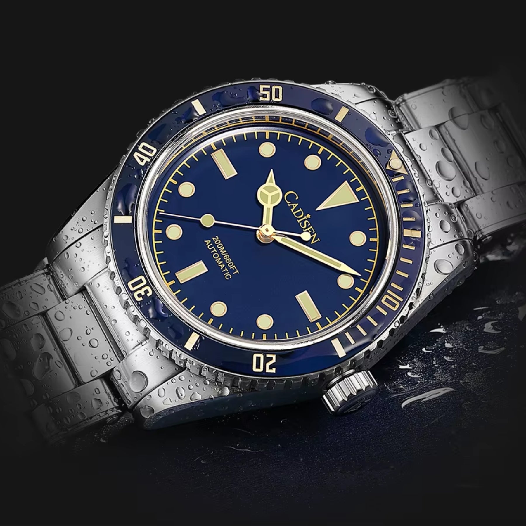 Cadisen Cressmont Series Silver Blue
