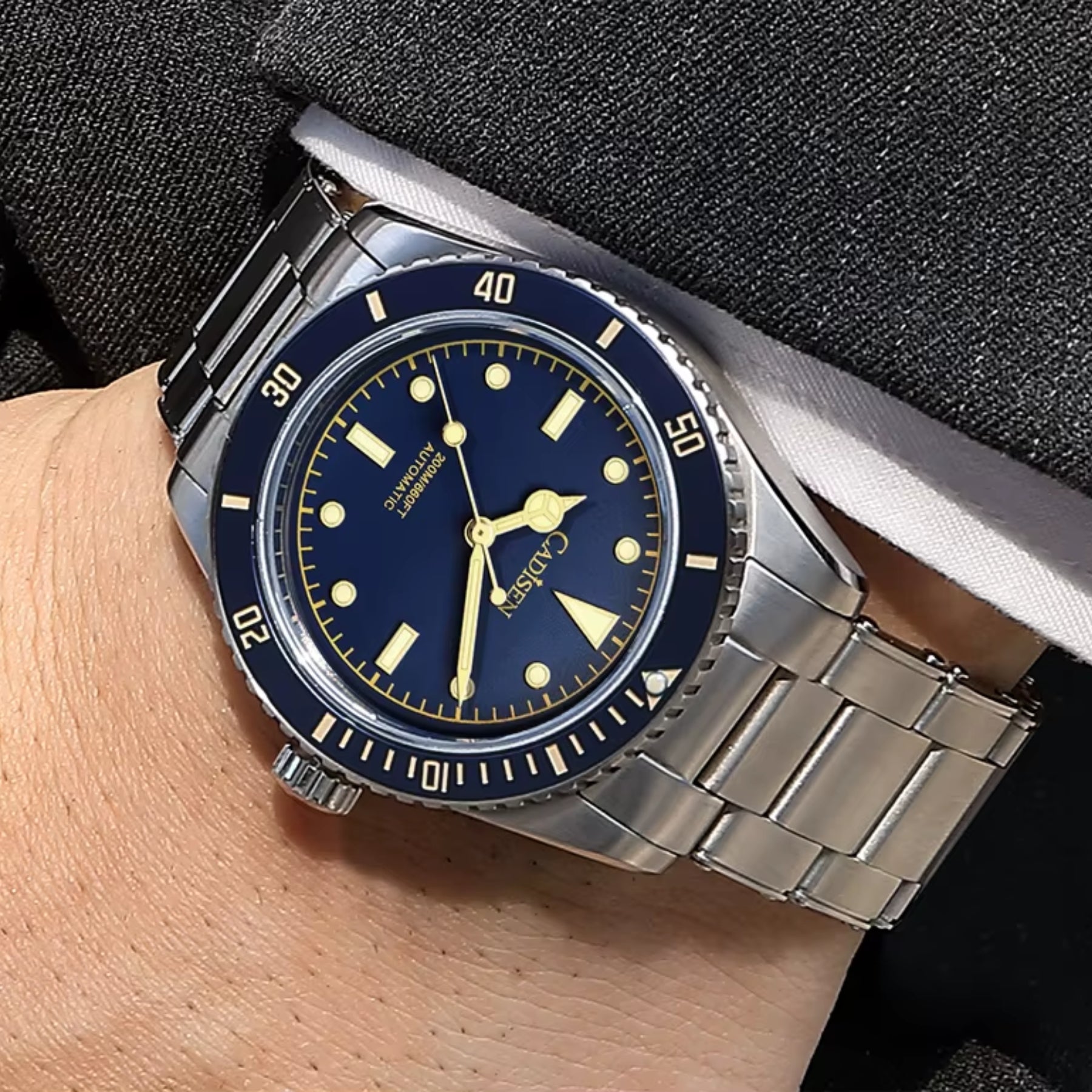 Cadisen Cressmont Series Silver Blue