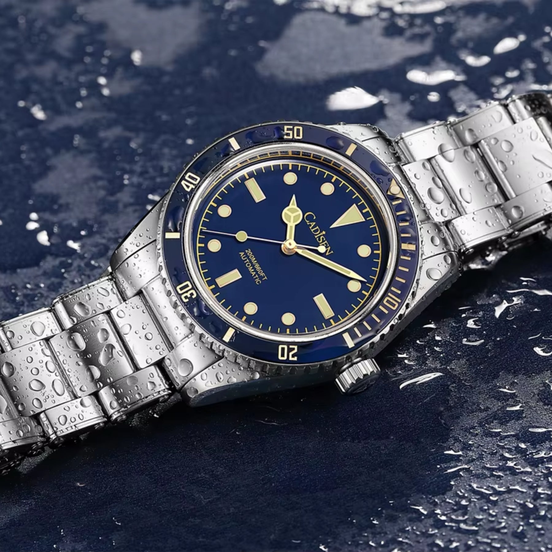 Cadisen Cressmont Series Silver Blue