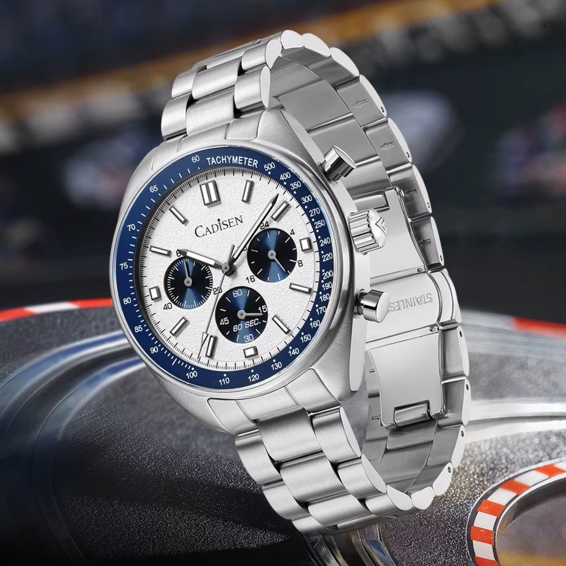 Cadisen Chrono Series White Marine