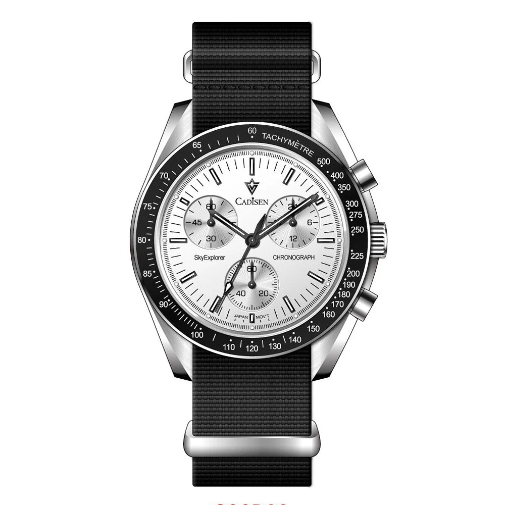 Cadisen Aviator Series White Black