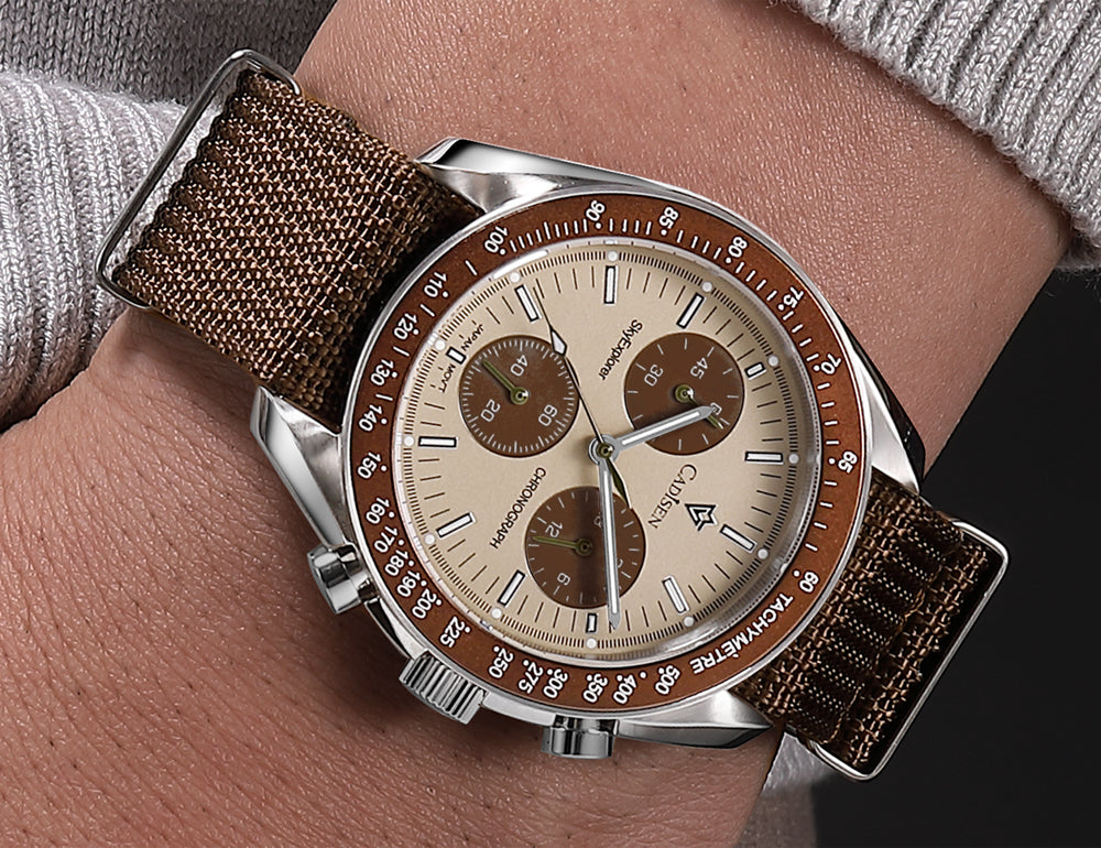 Cadisen Aviator Series Titanium Brown