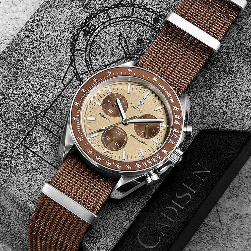 Cadisen Aviator Series Titanium Brown