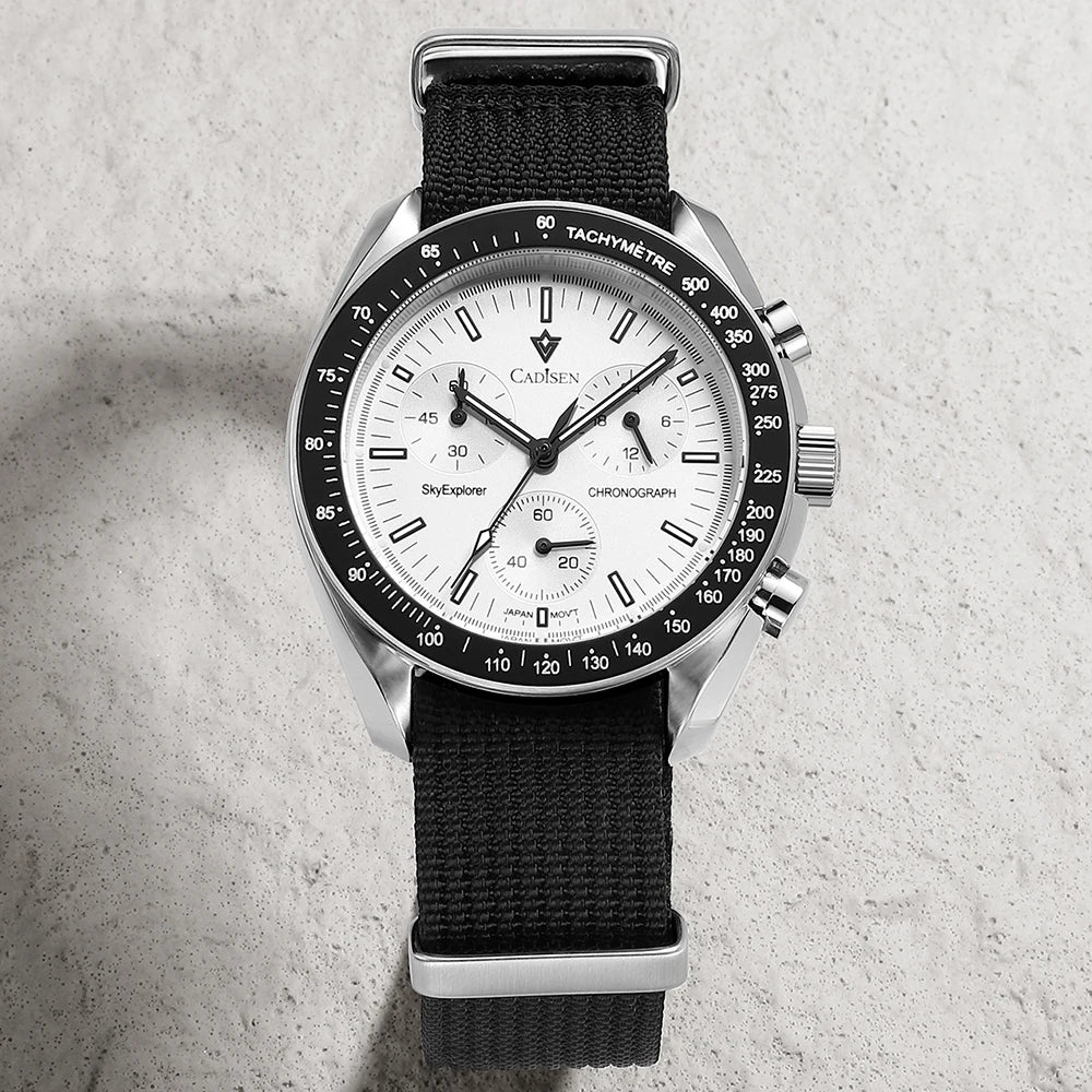 Cadisen Aviator Series White Black