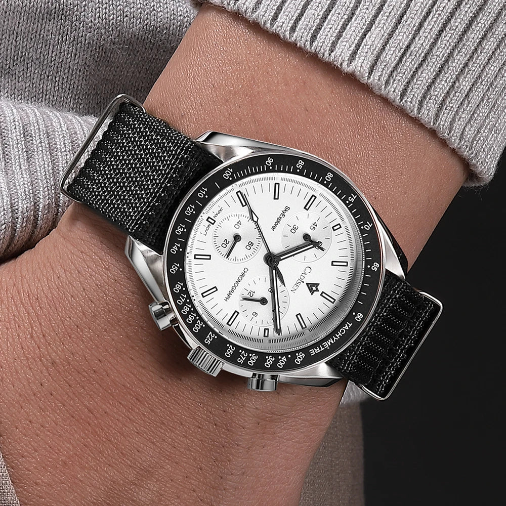 Cadisen Aviator Series White Black